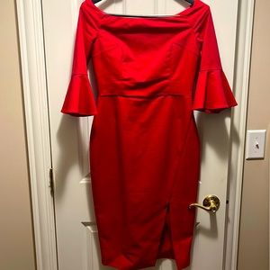 Zara red dress good condition